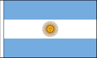 Argentina Table Flags